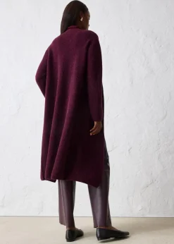 Damen bonprix Bekleidung·Umstandsmode|Premium|Strickmantel mit Alpaka