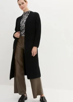 Best Strickmantel mit Alpaka Damen Bekleidung·Umstandsmode|Premium