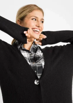 Outlet Strickmantel mit aufgesetzten Taschen Damen Bekleidung·Umstandsmode|Bekleidung·Jeans