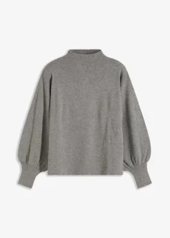 Damen bonprix Bekleidung·Jeans|Pullover & Strickjacken|Strickpullover mit Ballonärmeln