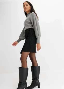 Damen bonprix Bekleidung·Jeans|Pullover & Strickjacken|Strickpullover mit Ballonärmeln