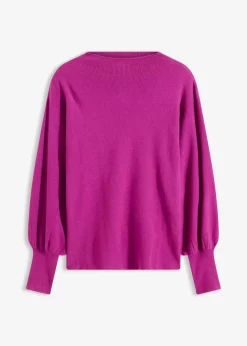 Damen bonprix Bekleidung·Jeans|Pullover & Strickjacken|Strickpullover mit Ballonärmeln