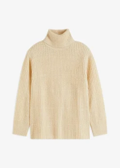 New Strickpullover mit Rollkragen Damen Bekleidung·Umstandsmode|Strickmode