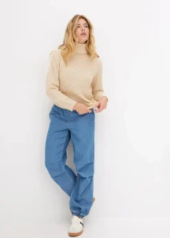 New Strickpullover mit Rollkragen Damen Bekleidung·Umstandsmode|Strickmode