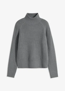 New Strickpullover mit Stehkragen Damen Pullover & Strickjacken|Strickmode