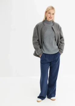 New Strickpullover mit Stehkragen Damen Pullover & Strickjacken|Strickmode