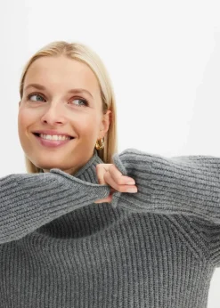 New Strickpullover mit Stehkragen Damen Pullover & Strickjacken|Strickmode