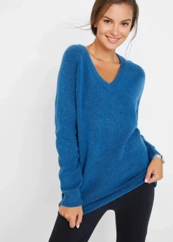 Sale Strickpullover mit V-Ausschnitt, Oversized Fit Damen Bekleidung·Umstandsmode|Bekleidung·Jeans