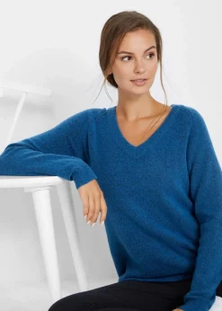Sale Strickpullover mit V-Ausschnitt, Oversized Fit Damen Bekleidung·Umstandsmode|Bekleidung·Jeans