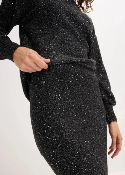 Damen bonprix Bekleidung·Sportbekleidung|Zweiteiler & Sets|Strickrock