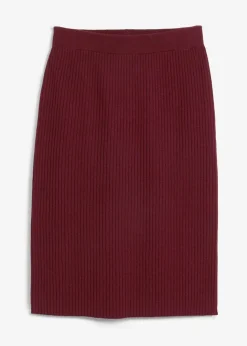 Damen bonprix Bekleidung·Sportbekleidung|Röcke|Strickrock aus softem Viskose-Mix