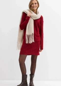 Discount Strickrock aus Zopfstrick Damen Röcke|Zweiteiler & Sets