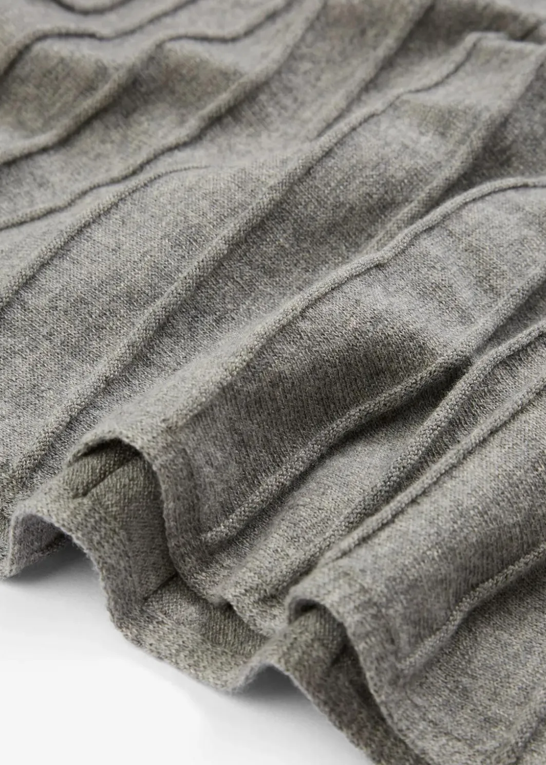 Damen bonprix Bekleidung·Sportbekleidung|Premium|Strickrock mit Merinowolle