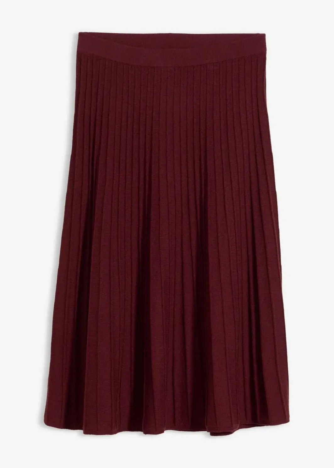 Damen bonprix Röcke|Premium|Strickrock mit Merinowolle