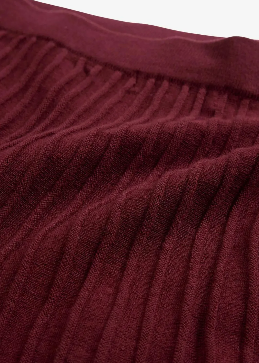 Damen bonprix Röcke|Premium|Strickrock mit Merinowolle
