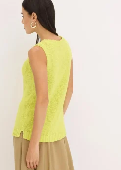 Damen bonprix Bekleidung·Umstandsmode|Strickmode|Stricktop aus Baumwolle mit Noppenstruktur