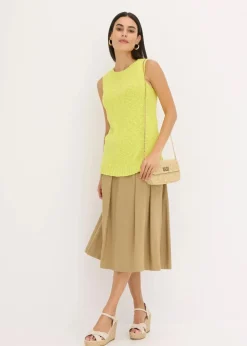 Damen bonprix Bekleidung·Umstandsmode|Strickmode|Stricktop aus Baumwolle mit Noppenstruktur