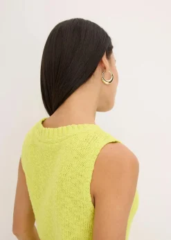 Damen bonprix Bekleidung·Umstandsmode|Strickmode|Stricktop aus Baumwolle mit Noppenstruktur