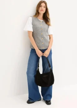 Damen bonprix Jacken & Mäntel|Bekleidung·Hosen|Strick-Weste