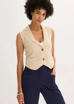 Strick-Weste Damen Bekleidung·Umstandsmode|Bekleidung·Hosen