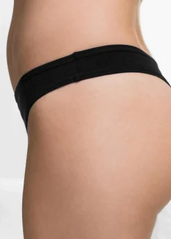 Damen bonprix Wäsche·Basics|Wäsche·Baumwollunterwäsche|String (10er Pack)