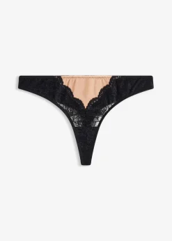 Damen bonprix Wäsche·Dessous|Wäsche·Höschen|String mit nahtloser Hinterhose
