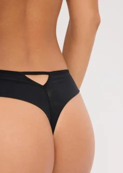 Damen bonprix Wäsche·Dessous|Wäsche·Höschen|String mit nahtloser Hinterhose