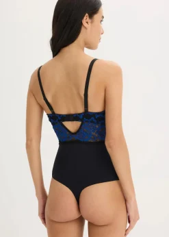 Damen bonprix Wäsche·Bodies|Bodies|Stringbody aus Spitze