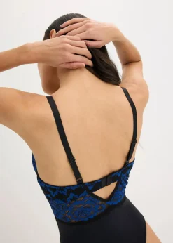 Damen bonprix Wäsche·Bodies|Bodies|Stringbody aus Spitze