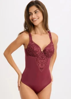 Damen bonprix Große Cups D-H|Nachhaltigere Materialien|Stringbody mit gepolsterten Trägern