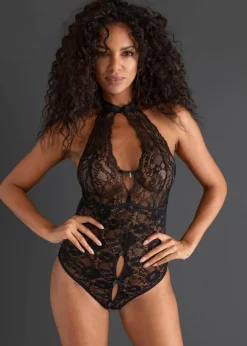 Damen bonprix Wäsche·Erotikwäsche|Erotikwäsche|Stringbody ouvert