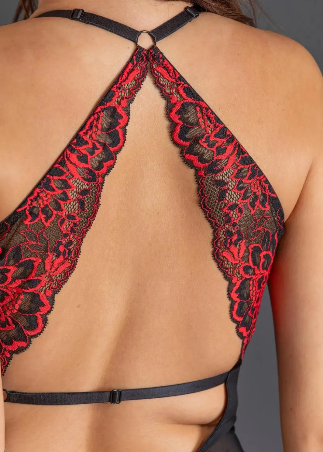 Damen bonprix Wäsche·Erotikwäsche|Erotikwäsche|Stringbody ouvert