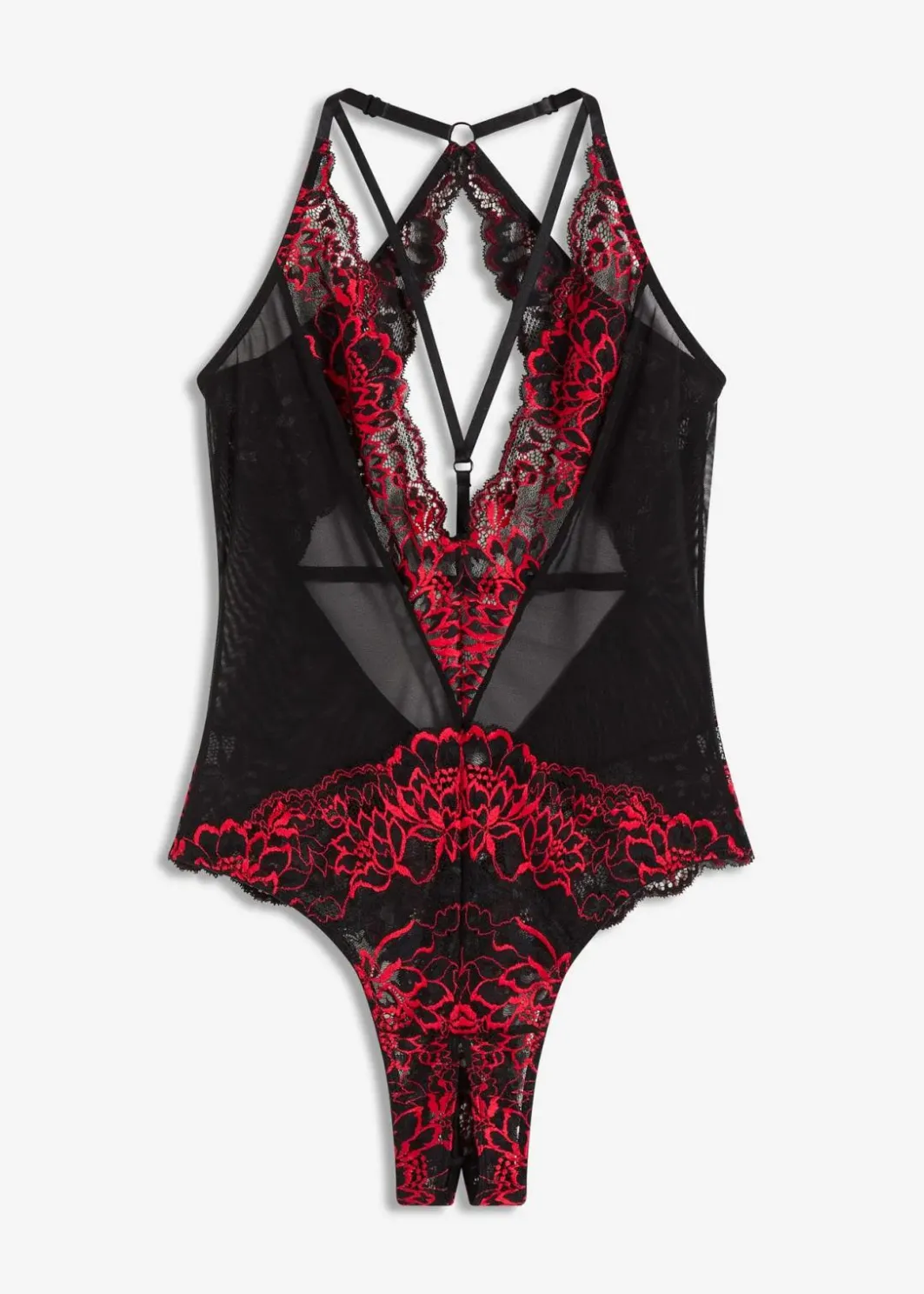 Damen bonprix Wäsche·Erotikwäsche|Erotikwäsche|Stringbody ouvert