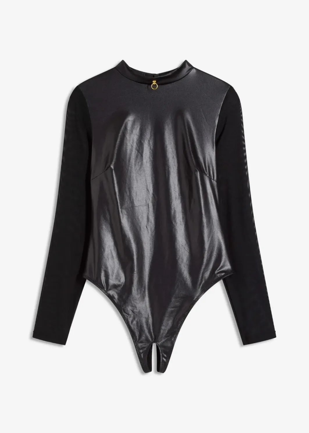Clearance Stringbody ouvert mit Wetlook Damen Wäsche·Erotikwäsche|Erotikwäsche