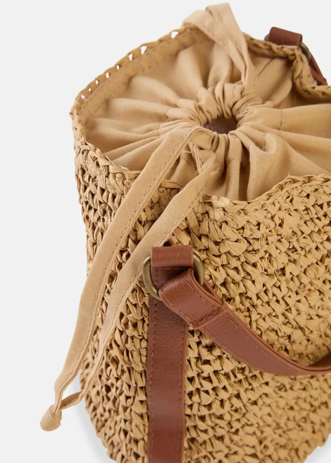 Online Strohbeuteltasche Damen Taschen
