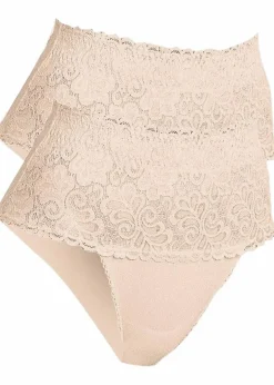 Damen bonprix Höschen|Shapewear|Strong Shape Slip (2er Pack)