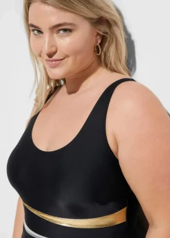Hot Strong Shape-Badeanzug mit Einsätzen Damen Nachhaltigere Materialien|Shapewear