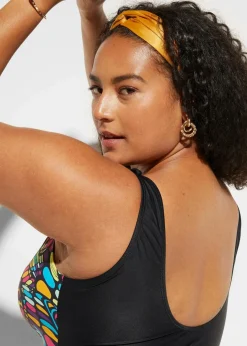 Outlet Strong Shape-Badeanzug mit Rüschen Damen Shapewear|Badeanzüge