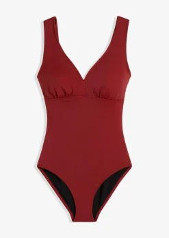 Strong Shape-Badeanzug mit V-Ausschnitt Damen Nachhaltigere Materialien|Bademode·Badeanzüge