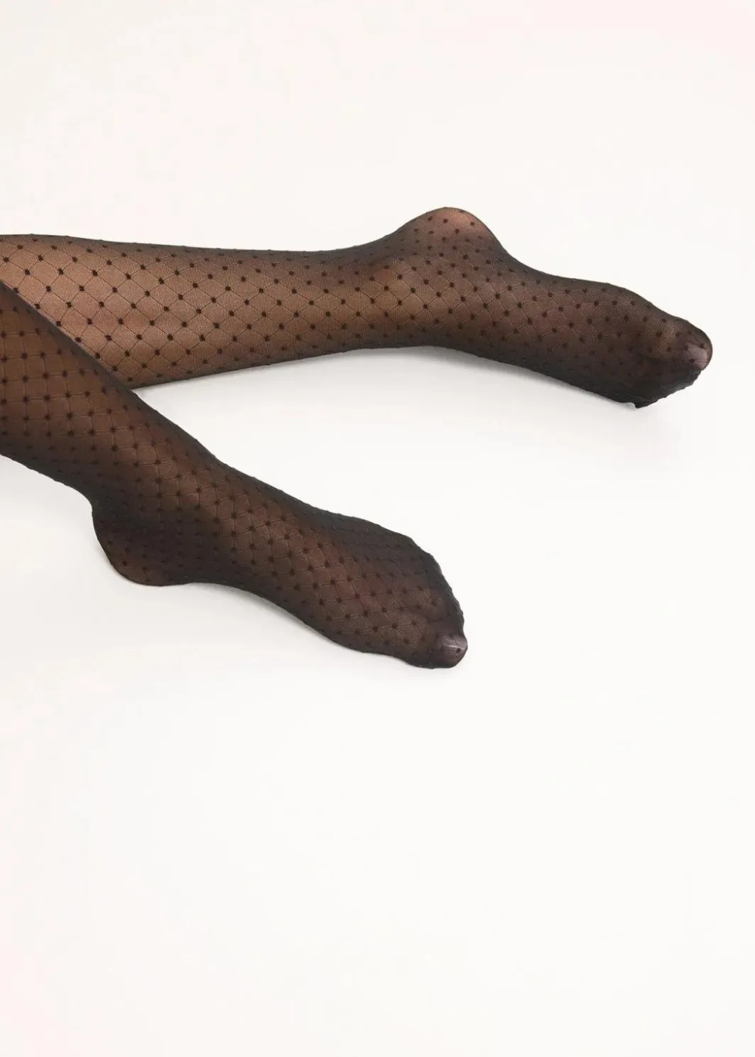 Damen bonprix Wäsche·Socken & Strumpfhosen|Socken & Strumpfhosen|Strumpfhose 30den mit gepunktetem Netzmuster