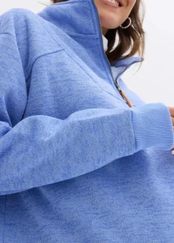 Best Super-Kuschel Long-Sweatshirt Damen Bekleidung·Blusen & Tuniken|Sweat