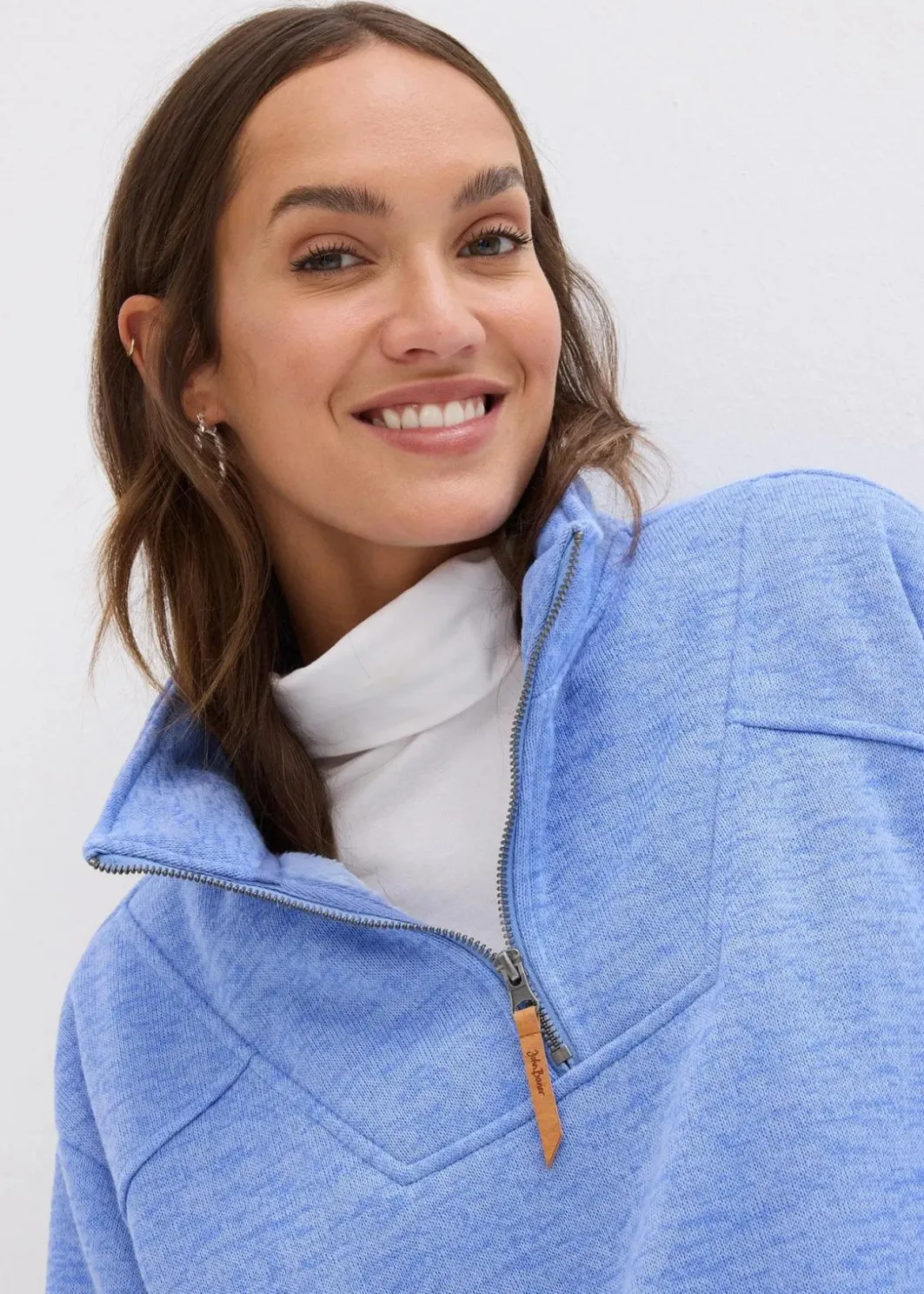 Best Super-Kuschel Long-Sweatshirt Damen Bekleidung·Blusen & Tuniken|Sweat