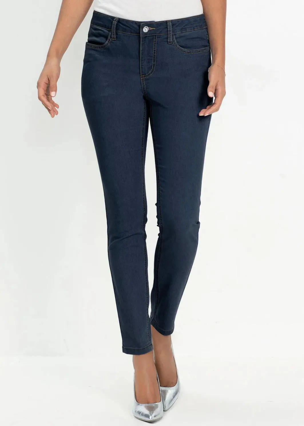 Damen bonprix Jeans|Bekleidung·Shirts & Tops|Super-Stretch-Jeans aus leichtem Material