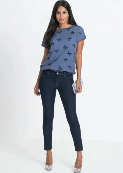 Damen bonprix Jeans|Bekleidung·Shirts & Tops|Super-Stretch-Jeans aus leichtem Material