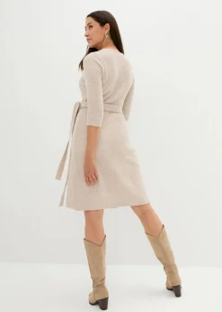 Discount Superweiches Umstands- und Stillstrickkleid mit 3/4 Ärmeln Damen Bekleidung·Blazer|Nachhaltigere Materialien