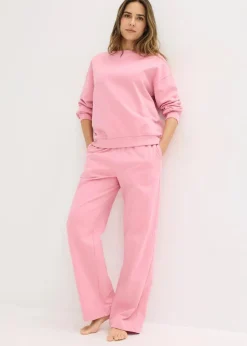 Sale Sweat Hausanzug mit Biesen Damen Wäsche·Homewear|Wäsche·Nachtwäsche