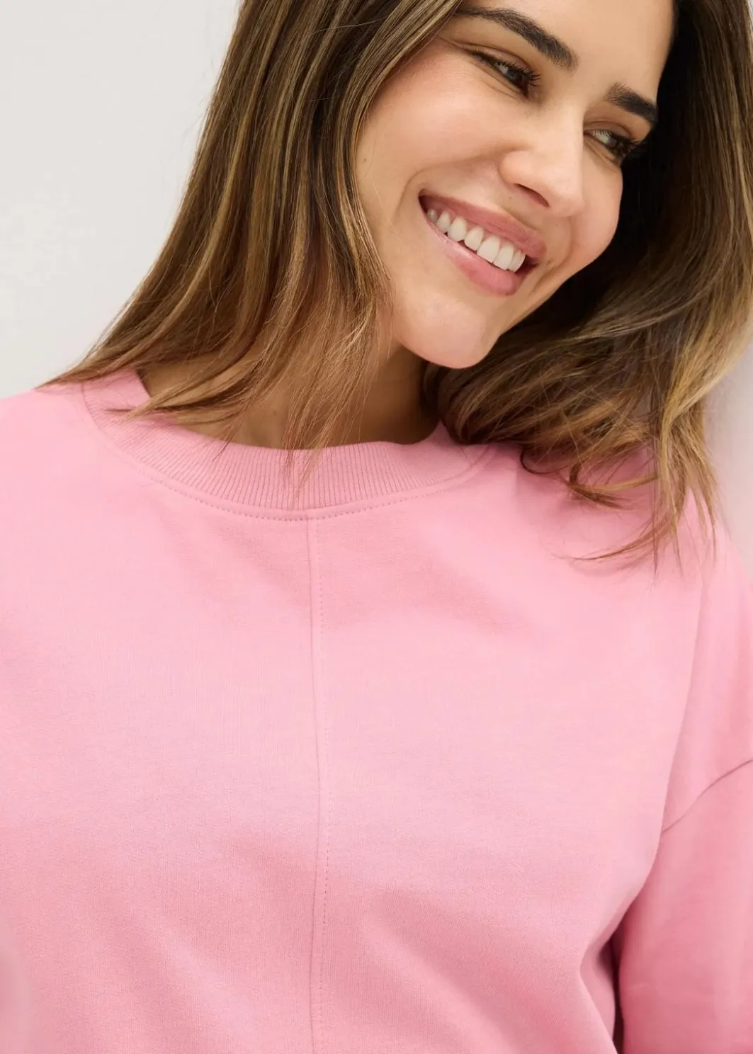 Sale Sweat Hausanzug mit Biesen Damen Wäsche·Homewear|Wäsche·Nachtwäsche