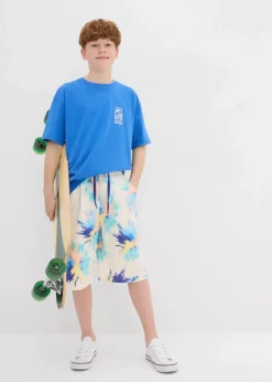 Kinder bonprix Jungen 9-16 Jahre·Shorts|Jungen 2-8 Jahre·Nachhaltigere Materialien|Sweat-Bermuda aus Bio Baumwolle