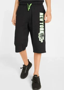 Clearance Sweat-Bermuda aus reiner Baumwolle Kinder Jungen 9-16 Jahre·Shorts