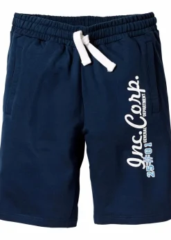 Herren bonprix Sweat|Hosen|Sweat-Bermuda aus reiner Baumwolle